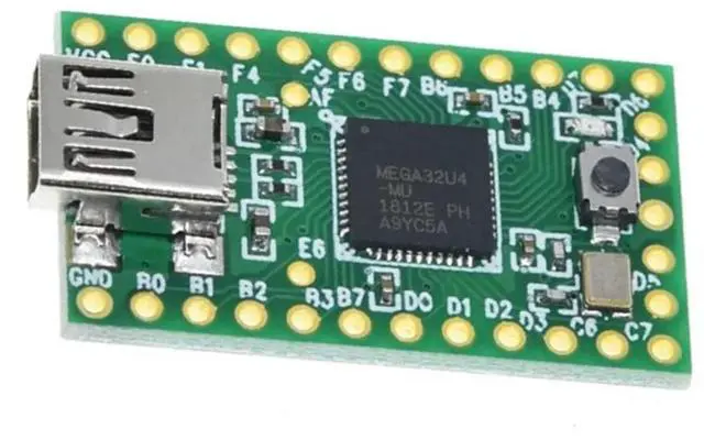 Alt view image 2 of 4 - Teensy 2.0 USB 2.0 Keyboard Mouse Teensy for AVR ISP Experiment Board U Disk Mega32u4