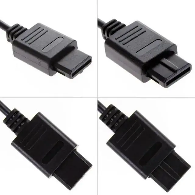 Alt view image 4 of 4 - 1.8M A/V TV Video Scart RGB Cable Gaming 21 pin euro scart plug cord wire for Nintendo SNES Gamecube and N64 Console