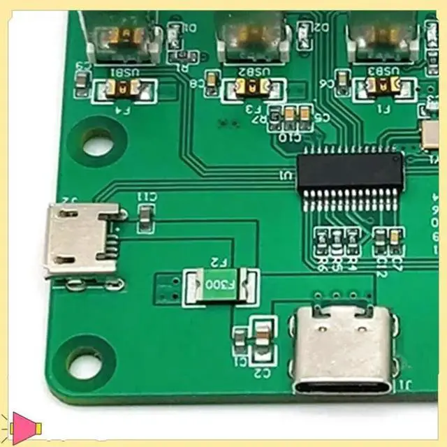 Alt view image 3 of 4 - 1PCS USB To Ethernet HUB Hub For Raspberry Pi Zero Network HUB Expansion Board