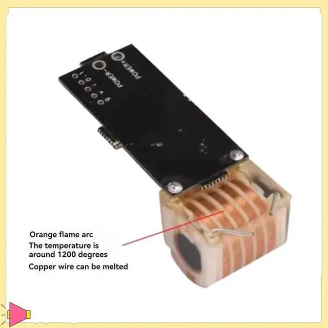 Alt view image 4 of 4 - High Voltage Module High-Frequency Low Heat Drive Efficiency High Power DC12V Power Supply 20Kv