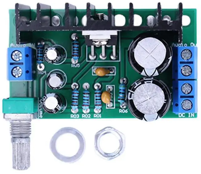 Main image of TDA2050 Mono Audio Power Amplifier Board 10-100W Stereo Amplifier Board 1-Channel Stereo Power Amplifier DC/AC 12-24V