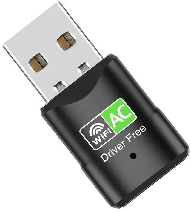 Alt view image 2 of 4 - 600M USB Adapter Dongle Plug and Play 2.4GHz 5.8GHz Wireless Network Card Compatible with Vista/XP/Win7/8/10/11