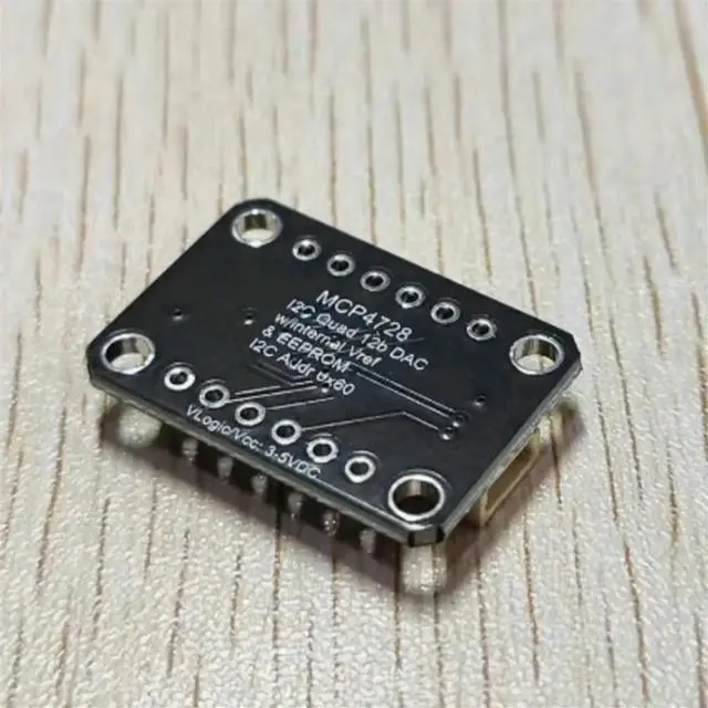 Alt view image 3 of 4 - MCP4728 Quad DAC Output Sensor Module with EEPROM Module Compatible with STEMMA QT Qwiic