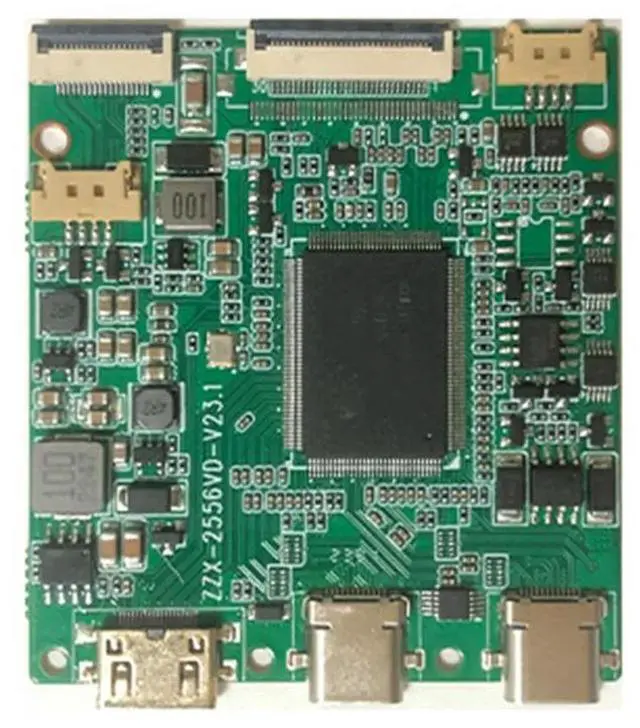 Alt view image 2 of 4 - 2 Type C HDMI-Compatible Controller Board for 11.6 13.3 14 15.6 17.3 Inch 1920x1080 30Pin 40Pin EDP LCD Screen