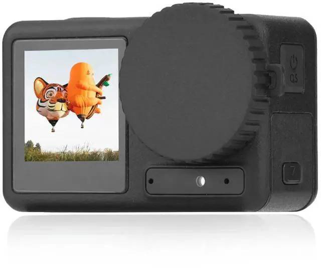 Main image of TPU Sports Camera Lens Cover Anti-Scratch Lens Cap Cover Anti-Stain Protective Cover for Osmo Action 4/Action 3 Lens Cover