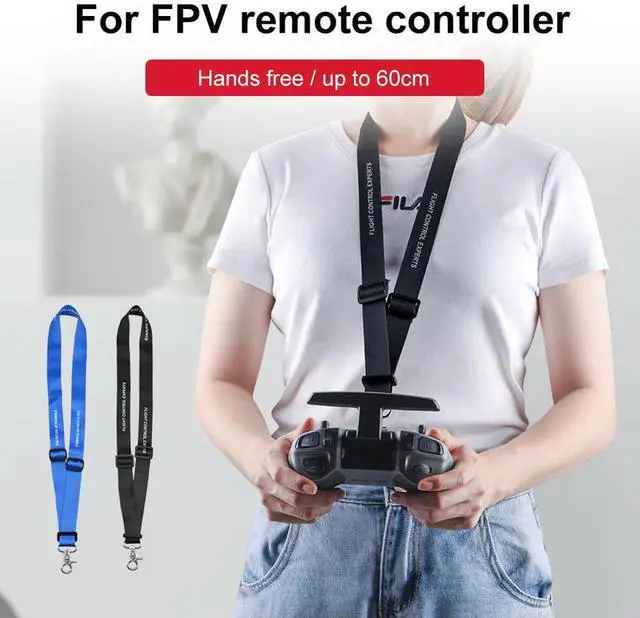 Alt view image 3 of 4 - Safety Hanging Sling Belt Adjustable Neck Shoulder Sling Strap Anti-lost Accessories for FPV/Avata Remote Controller