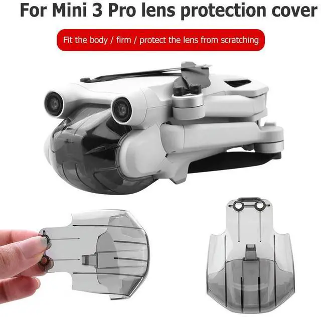Alt view image 3 of 4 - Gimbal Protector Lens Cover Drone Protective Gimbal Lock Cover Camera Lens Cap Cover for Mini 3 Pro Drone  Accessory