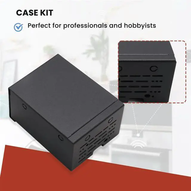 Alt view image 2 of 4 - For Raspberry Pi 5 Industrial Grade Large Space l Case For Active Cooler Pcle/Poe HAT