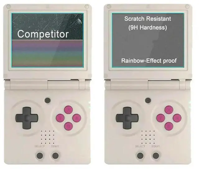 Alt view image 3 of 4 - Tempered Glass Screen Protector 9H Hardness Tempered Glass Film Anti-Scrach Tempered Glass Protective Film for Anbernic RG35XXSP