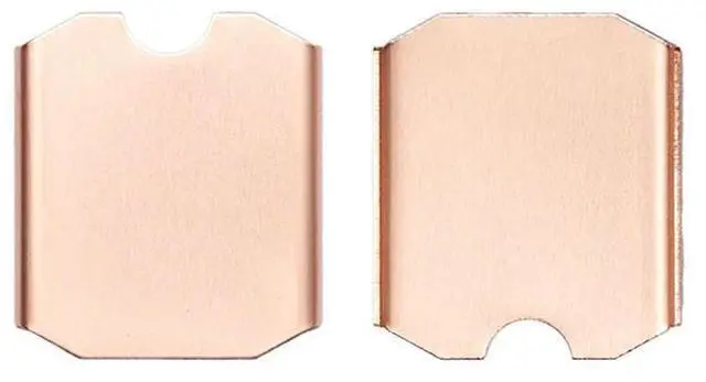 Alt view image 3 of 4 - Cooling Thermal Pad Antioxidant Copper Heatsink Thermal Pad Heat Sink Sheet for Steam Deck M.2 2230 for Steam Deck Game Consoles