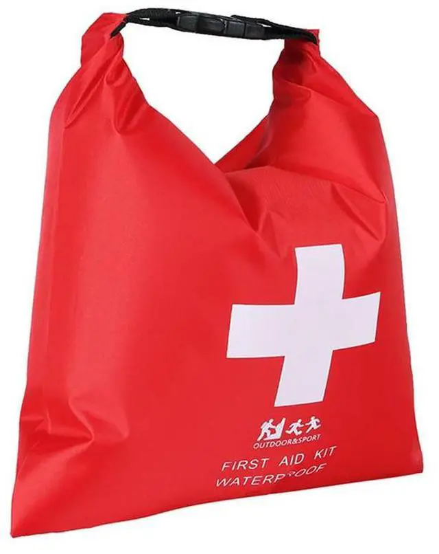 Alt view image 2 of 4 - 1.2L Emergency Kits Bag Elastic Emergency Medical Kit  Portable Emergency Supplies Pouches for Climbing Trekking