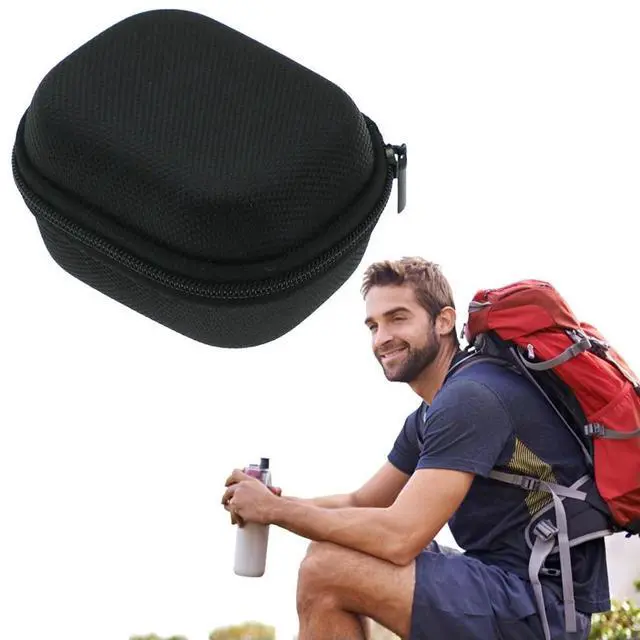 Main image of EVA Headphones Carrying Case with Mesh Pocket & Carabiner Hard Case Zippers Pouch for Bang&Olufsen Beoplay EX Wireless Earphones