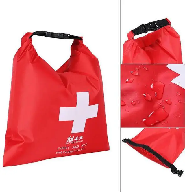Alt view image 4 of 4 - 1.2L Emergency Kits Bag Elastic Emergency Medical Kit  Portable Emergency Supplies Pouches for Climbing Trekking