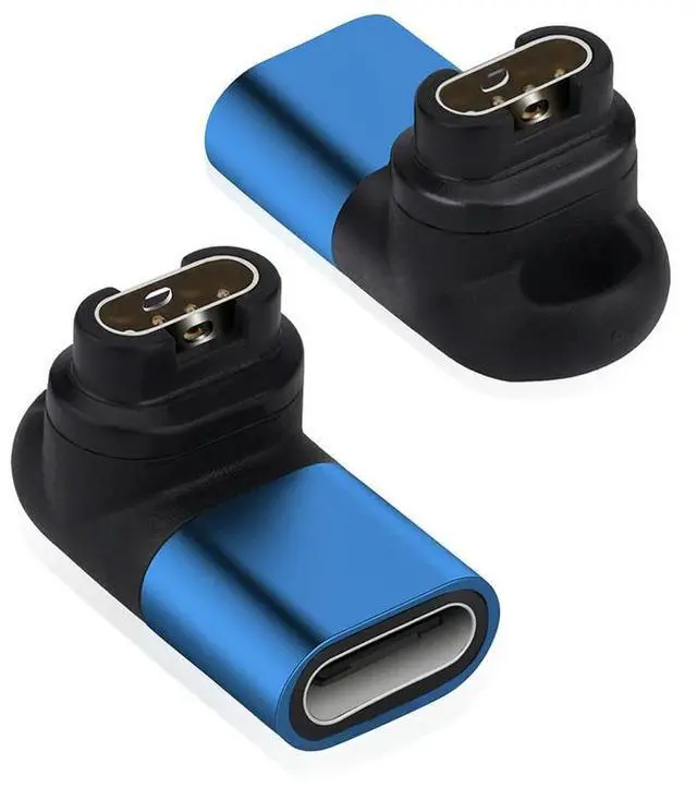 Alt view image 3 of 4 - Type C Charger Base Adapter Replacement Charging Connector Watch 90 Degree Elbow Accessories for Garmin Fenix 7/7S/7X/6