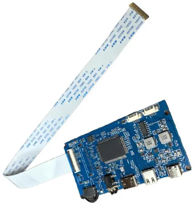 Alt view image 3 of 4 - Mini HDMI-Compatible to EDP 30Pin IPS Screen LCD Driver Controller Board Monitor Laptop TYPE-C 1920x1080