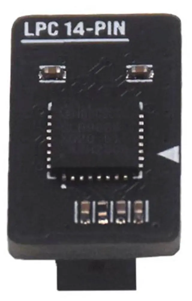 Alt view image 2 of 4 - TPM 2.0 Module TPM 2.0 Security Module LPC 14-PIN for Encryption Security Module TPM 2.0 Module Board