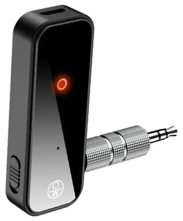 Alt view image 2 of 4 - Bluetooth-Compatible 5.0 Transmitter Receiver 3.5mm Audio Aux Adapter Wireless Receiver for Handsfree Call for Car Audio Music