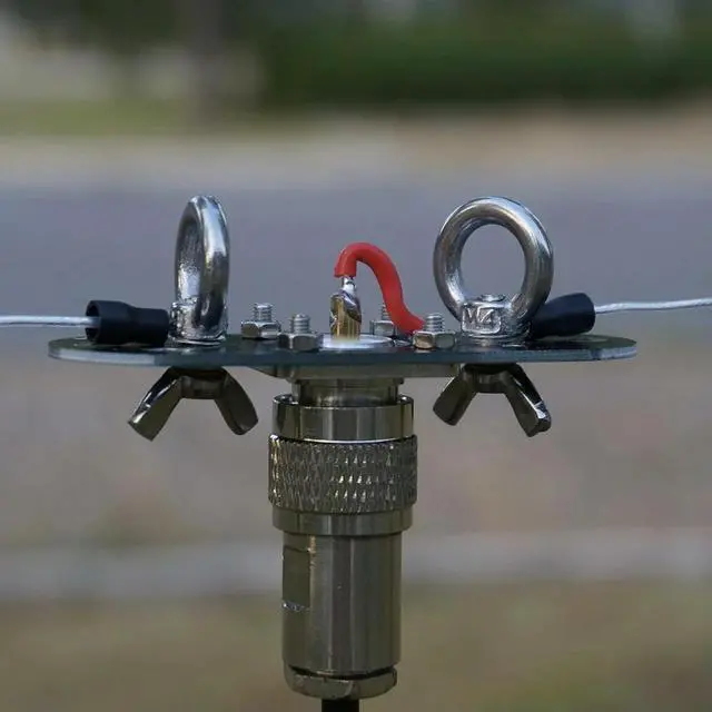 Alt view image 3 of 4 - Receive Antenna SDR Loop GP Positive V Inverted V Dipole Antenna Accessories Board Long Line End Feed Detachable for Set Antenna