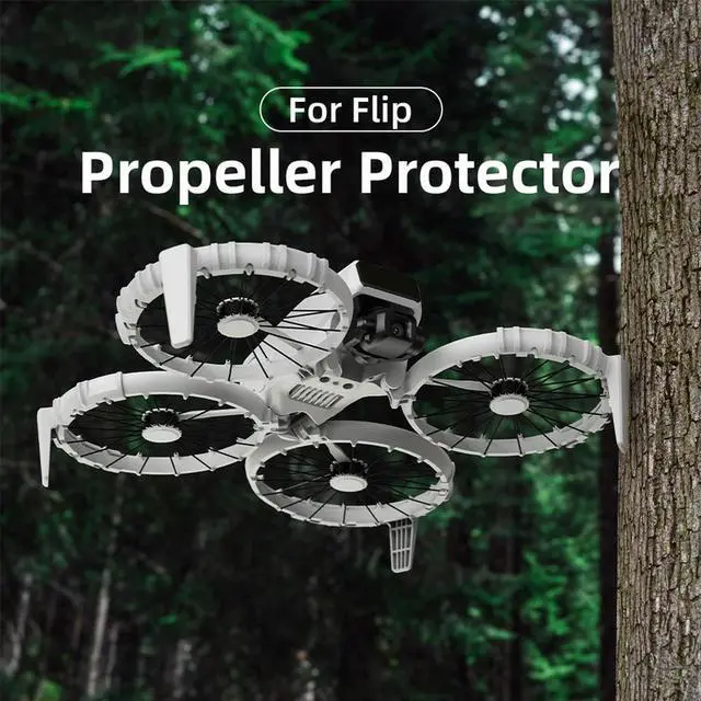 Alt view image 2 of 4 - For Flip Drone Propeller Guard Case Lightweight Anti-Collision Ring Protection Kit Bumper Protector Drone Accessories