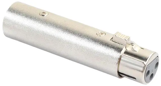 Alt view image 4 of 4 - 2x XLR 3Pin Male to Female Phase Reversal Adapter Plug Socket Cable Connect