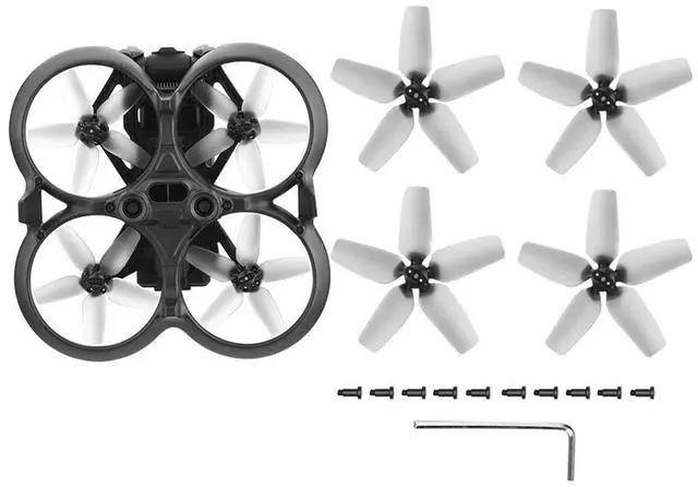 Alt view image 4 of 4 - 4pcs Drone Propeller Props Lightweight Propeller Wings Blades Noise Reduction Replacement Parts for Avata Drone Accessories