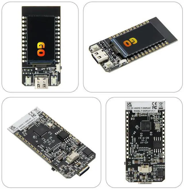 Alt view image 3 of 4 - For Nerd Miner CH340K T-Display 1.14Inch LCD Control Board ESP32 Wireless Module for BTC Bitcoin Solo Lottery Miner 16MB