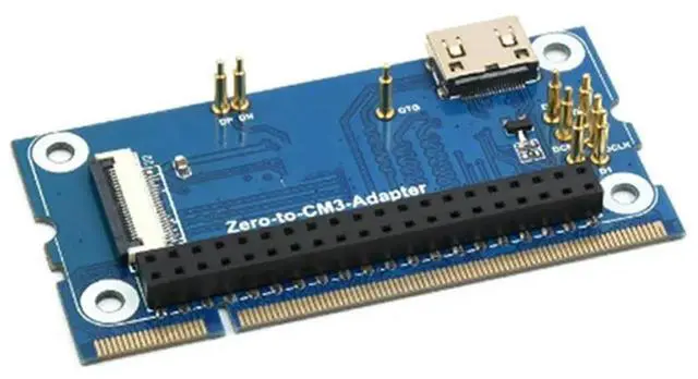Alt view image 3 of 4 - For Raspberry Pi Zero 2 W To Compute Module 3 Adapter For Rpi Zero 2W To CM3 Adapter CM3+ Adapter Expansion Board, Durable