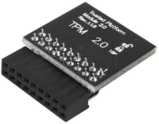 Alt view image 2 of 4 - TPM2.0 Security Module for As.Rock LPC 18 Pin Motherboards TPM Module for Rack