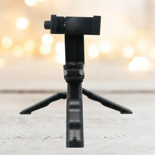 Alt view image 2 of 4 - Phone Tripod with Clip Tabletop Tripod Flexible Action Camera Holder Tripod 360 Degree Rotation for Phone Action Camera