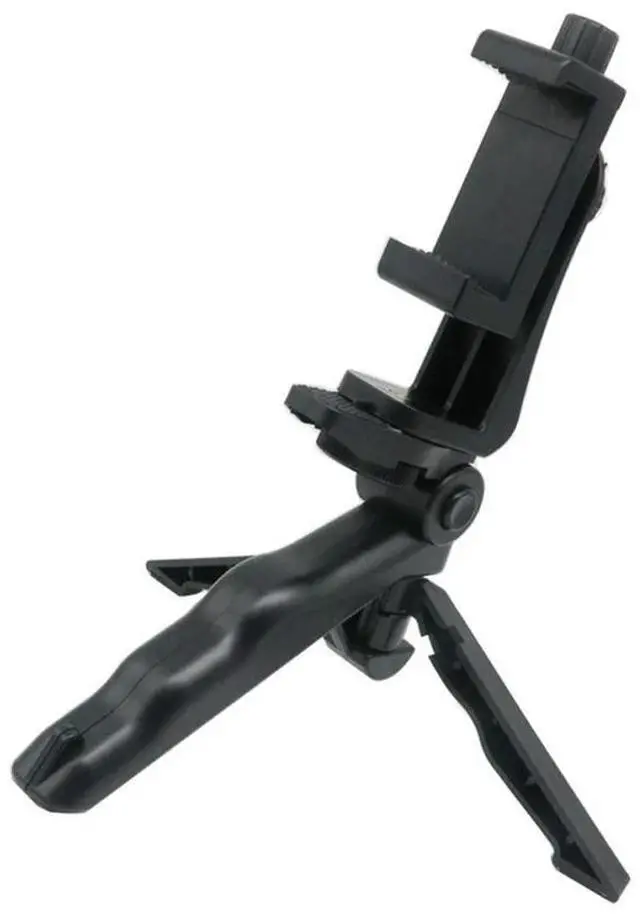 Alt view image 3 of 4 - Phone Tripod with Clip Tabletop Tripod Flexible Action Camera Holder Tripod 360 Degree Rotation for Phone Action Camera