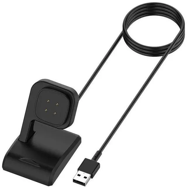Main image of 1m Charging Dock Station watch Accessories Watch Charger Cable with Chip Protection Charging Dock for Fitbit Versa4 /sense2