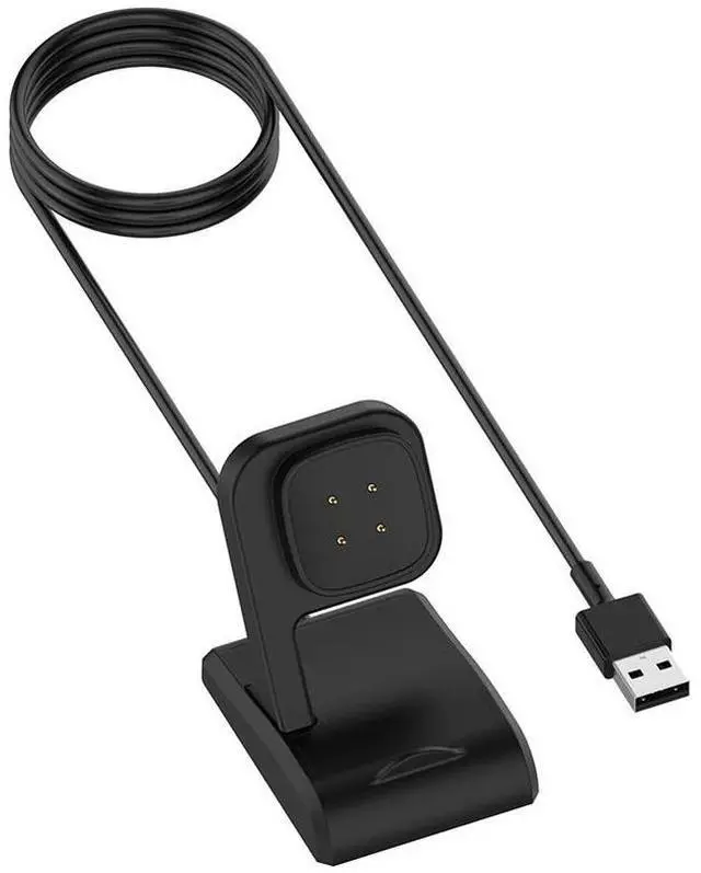 Alt view image 3 of 4 - 1m Charging Dock Station watch Accessories Watch Charger Cable with Chip Protection Charging Dock for Fitbit Versa4 /sense2
