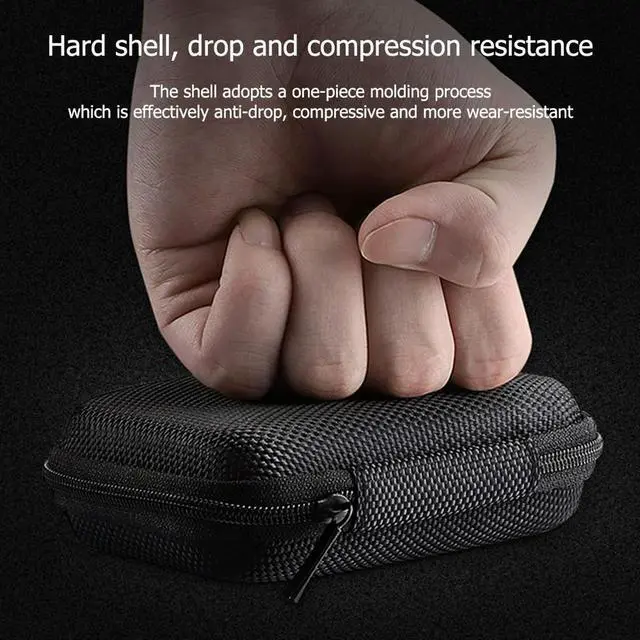 Alt view image 4 of 4 - Portable Retro Game Console Bag Dust-Proof Carry Case Console Bag Carrying Case for RG351v Protective Box