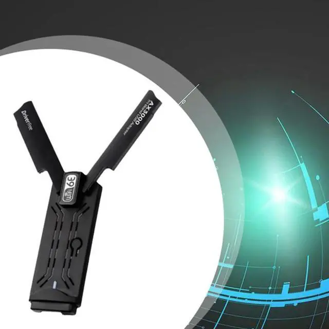 Alt view image 4 of 4 - AXE3000 Tri-Band USB Wireless Adapter 6E 2.4G/5G/6G For PC Laptop Win10/11 Wi-Fi Network Card