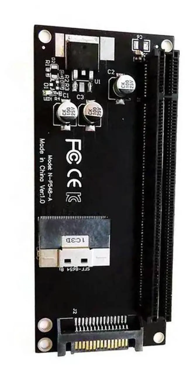 Alt view image 3 of 4 - SFF-8654 8I To Pcie 4.0 X16 External Graphics Card Adapter For Mainboard DIY Computers Accessories