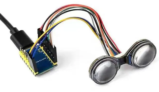 Main image of 0.71inch Dual Eye LCD Module 160x160 Resolution 65K Color Screen SPI Interface for Raspberry Pi ESP32