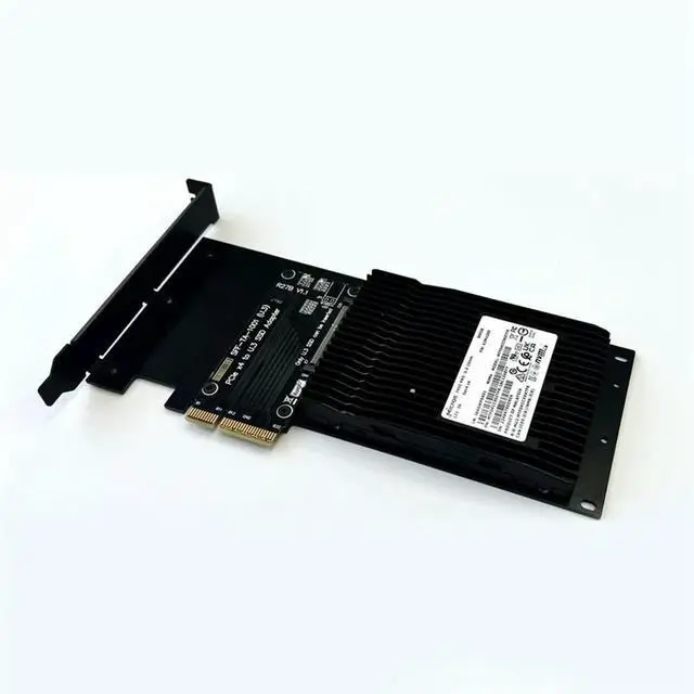 Main image of Pcie 5.0 X4 To U.3 SSD Hard Disk Adapter Card PCI Express Gen5.0 4X To U.3 SFF-TA-1001 Hard Drive SSD Adapter Card
