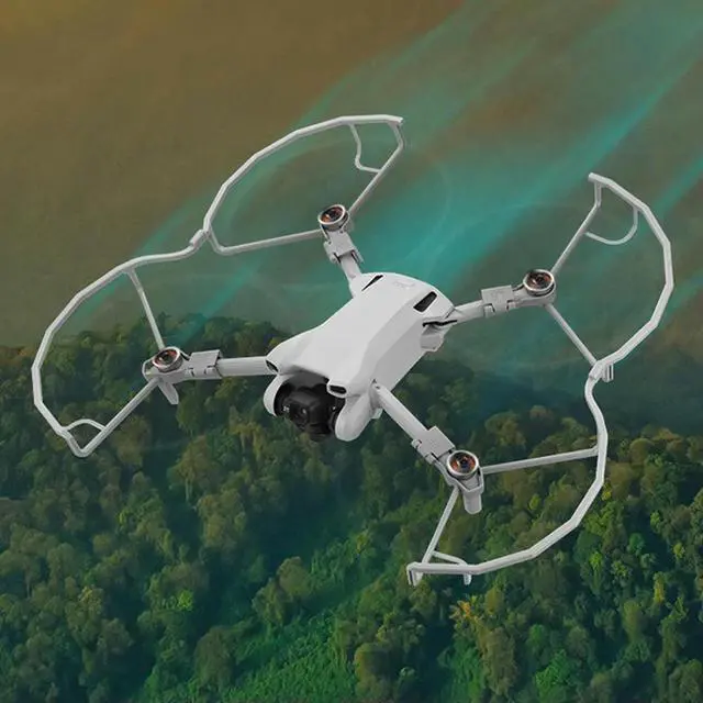 Alt view image 2 of 4 - Propeller Protective Ring Lightweight Propeller Blade Protection Anti-collision Drone Accessories for Mini 3/Mini 3 Pro