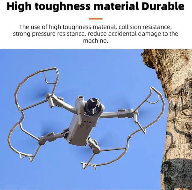 Alt view image 4 of 4 - Propeller Protective Ring Lightweight Propeller Blade Protection Anti-collision Drone Accessories for Mini 3/Mini 3 Pro