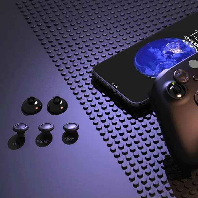 Alt view image 4 of 4 - Controller Thumbstick Cover Anti-Slip Joypad Controller Thumbstick Cap Controller Accessories for /Switch PRO