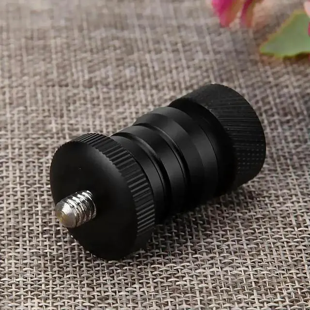 Alt view image 2 of 4 - Tripod Heads Quick Release Detachable Ballhead Aluminum Alloy Mini Camera Stand for Friction Magic Arm Monitor