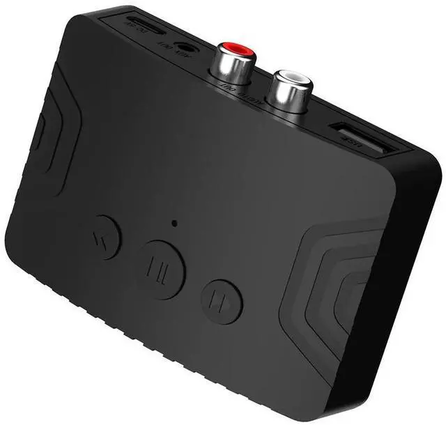 Alt view image 3 of 4 - Audio Receiver Type-C Portable Music Receiver Bluetooth-Compatible Dual Output Interface Multifunctional DC 5V for TV PC Speaker