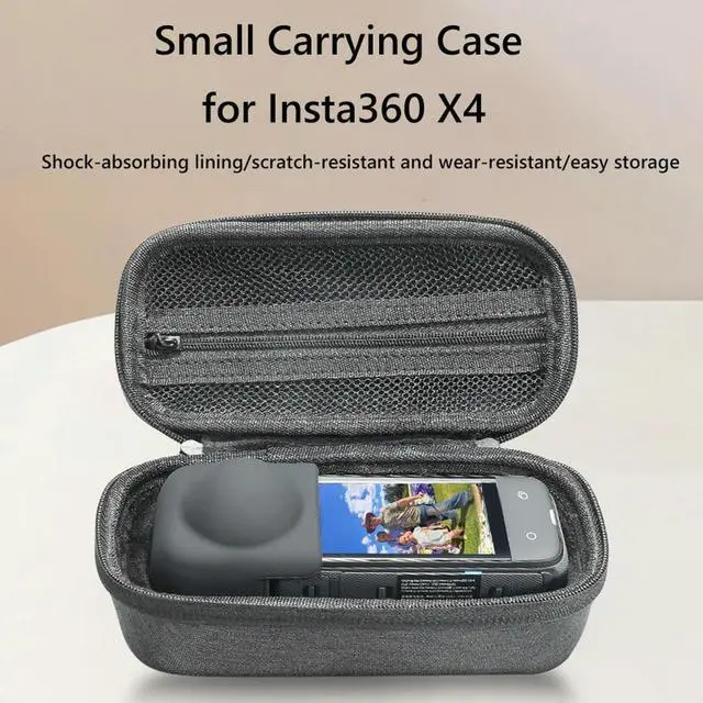 Alt view image 2 of 4 - for X4 Accessories Portable Carrying Case Including Lanyard Small Size Hard Shell Bag Anti-Scratch Travel Case