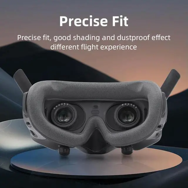 Alt view image 3 of 4 - Sponge Eye Pad Comfortable Face Padding Accessories Anti-Light Leakage Eye Mask Pad Face Cushion Pad for AVATA Goggles 2