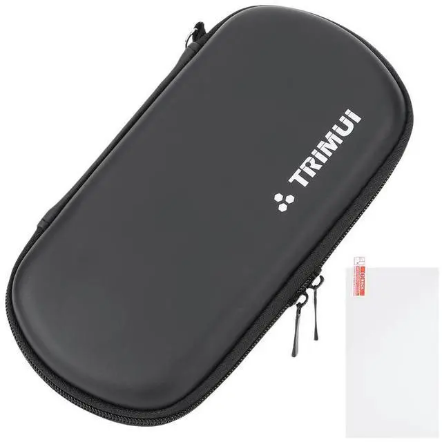 Alt view image 2 of 4 - Hard EVA Carrying Case with Tempered Glass Film Portable Hard Travel EVA Case for Trimui Pro Handheld Game Console