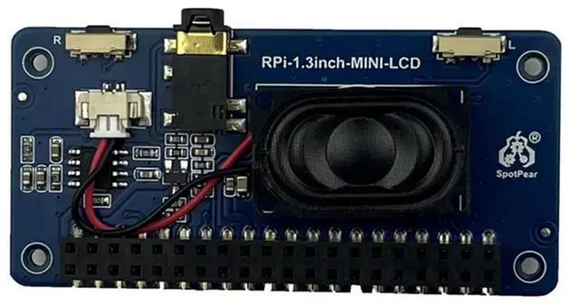 Alt view image 2 of 4 - For Raspberry Pi Zero 2W /3B/4B/PI5 Module Display 1.3 Inches LCD With Game Buttons And Speaker Module