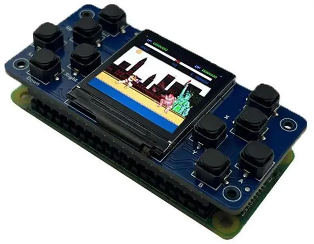 Alt view image 4 of 4 - For Raspberry Pi Zero 2W /3B/4B/PI5 Module Display 1.3 Inches LCD With Game Buttons And Speaker Module