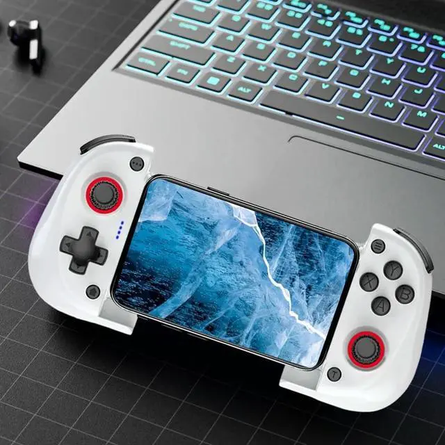 Alt view image 2 of 4 - HOT-X3 Mobile Phone Gamepad With Cooling Fan Bluetooth Mobile Phone Gaming Controller Vibration For Android/Ios/Switch/PC