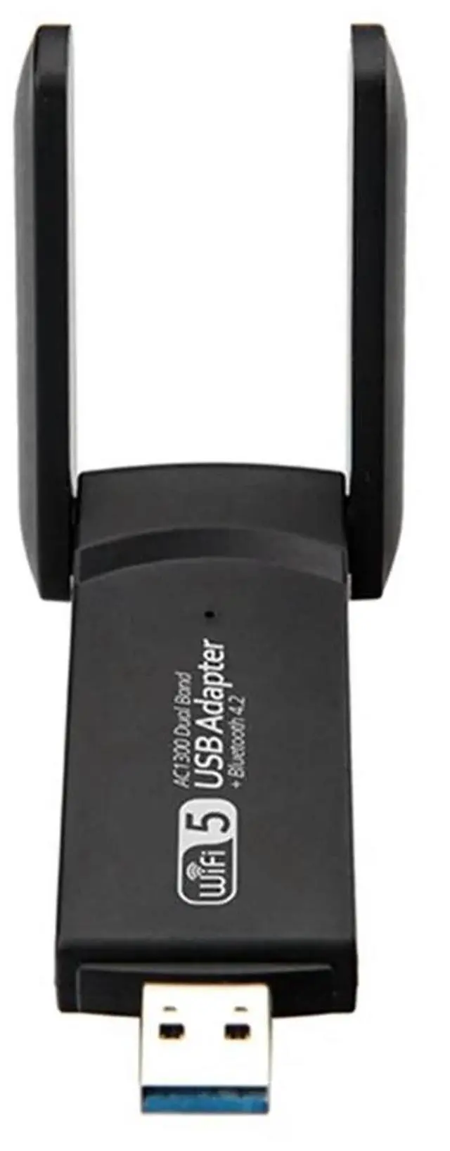 Alt view image 2 of 4 - Network Card 1300Mbps 2.4G & 5G Dual Band 2-In-1 Wireless Network Card For Desktop Computer