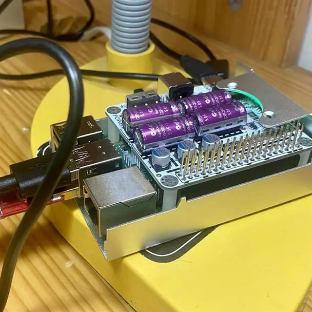 Alt view image 2 of 4 - Portable Filter Board Convenient Filter Board For Raspberry Pi Hifi Power Filter Farah Capacitor Moode Volumio